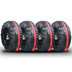 Funda Protectora para Neumáticos de Coche, Estilo Deportivo, Impermeable, de Tela Oxford, Universal, para Verano e Invierno, para una Protección Óptima del Neumático de Repuesto - Product Image 5
