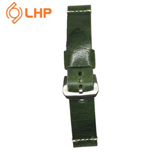 Authentisches italienisches Rindsleder Luxus Uhren armband Classic Schwarz Braun Echt leder Factory Direct - Product Image 3
