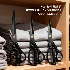 Stainless Steel Tailor Scissors <b>Set</b> Small Medium Large Embroidery <b>Sewing</b> Cutting Tools For Home And Professional Use - Product Image 2