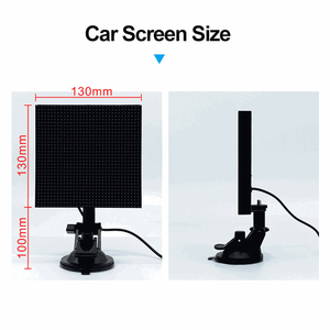 หน้าจอแสดงผล LED ชาร์จด้วย USB แสดงสีหน้าต่างด้านหลังสำหรับรถยนต์ใช้งานกลางแจ้งพร้อมลิงค์ WIFI และฟังก์ชั่น SDK - Product Image 2