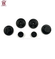 Seri Gesper Magnetik Plastik Bentuk Kancing Berkualitas Tinggi Terlaris dengan Ukuran Kustom, Lapisan Pelapis, dan Desain Ramah Lingkungan