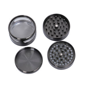 Broyeur à herbes sèches moderne en alliage de zinc à 4 couches avec tiroir pour broyeur à tabac en gros - Product Image 5