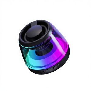 Portable 5W Mini RGB Light Wireless Magnetic Plastic Speakers Magsafe Phone <b>Stand</b> Cases for <b>iPhone</b> 16 Pro Max/15 & Computer - Product Image 2