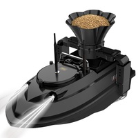 Diffuseur d'appâts Flytec A02, portée 700 m, diamètre de dispersion 5 m, pour bateau à appâts à carpes V030 V066, distributeur d'appâts