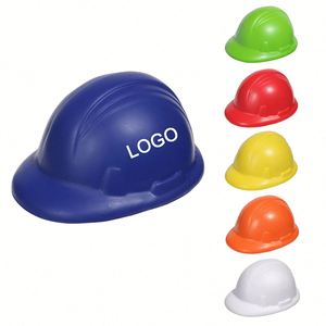 Custom Cartoon Shape Pu Foam Hard Hat <b>Ball</b>-Promotional Safety Helmet <b>Squeeze</b> Toy Corporate Gifts Stress Relief Digital - Product Image 1
