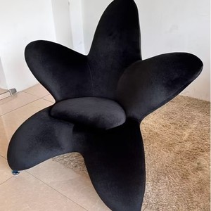 Nouveau style, fauteuil de luxe créatif en tissu unique, fauteuil d'appoint floral pour chambre d'amis, salon et hôtel - Product Image 5