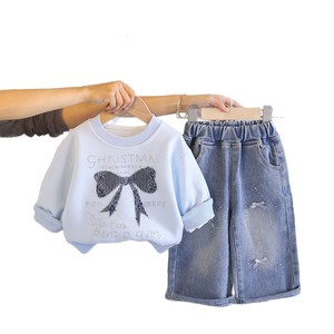 Tenue Tendance Printemps-Automne pour Filles 2026 – Nouvelle Robe en Coton à Manches Longues pour Bébé <span class=keywords><strong>Fille</strong></span> avec Grand Nœud – Tendance Enfants S - Product Image 5