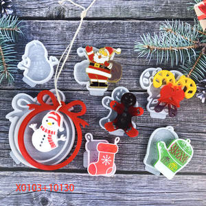 Molde de Silicona para Resina Hecho a Mano, Estilo Ins, Adornos Decorativos y Herramientas para Pasteles, Molde de Yeso para Resina - Product Image 5