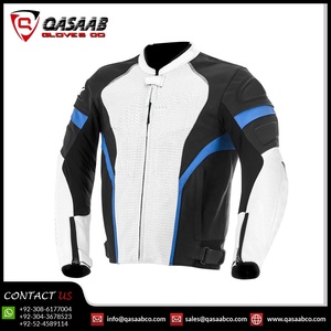 Veste de moto de course en cuir véritable respirant et coupe-vent pour motards Nouveau printemps 2025 vente en gros - Product Image 2