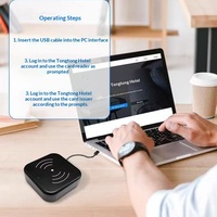 Encodeur de serrure intelligente TTLOCK modèle E3 avec application TTHotel, port USB, mot de passe, empreinte digitale, programmeur de cartes-clés d'hôtel