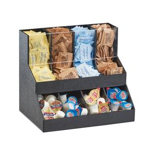 Venta al por mayor de acrílico transparente a prueba de polvo grande personalizado para negro/Color personalizado Ketchup azúcar té bolsa contenedores caja organizador de almacenamiento - Product Image 3