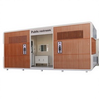 Toilettes mobiles intelligentes Jiaxin en métal écologique pour positions accroupies, idéales pour les zones touristiques, les chantiers de construction, les parcs et l'extérieur