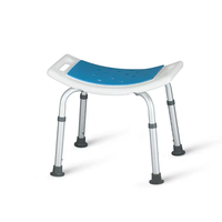 Chaise de douche antidérapante et réglable pour personnes âgées, en aluminium, siège de douche, chaise de bain