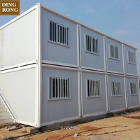 Mocassin de luxe en acier inoxydable, une chambre à coucher, prêt à transporter, à bas prix, petites maisons modulaires, maison prédestinée