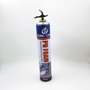 <span class=keywords><strong>Mousse</strong></span> isolante <span class=keywords><strong>expansive</strong></span> en polyuréthane ignifuge de type pistolet B2 de 750 ml pour l'installation de fenêtres et de portes en construction, rendement élevé - Product Image 2