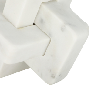 Scultura a Nodi Intrecciati in Marmo Moderno, Oggetto Decorativo per Casa, Ufficio, Bagno, Soggiorno - Product Image 6