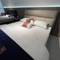 Direct Factory Modern Pinewood Luxurious Adjustable Bed Custom Service Supports Special-Size Production Space Layout Demands