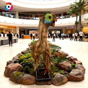 Modèle de dinosaure interactif animatronique Erlian (L=3,5m) grandeur nature pour parcs d'aventure, parcs à thème et expositions S1291003 Life - Product Image 3