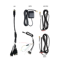 Monitor para Camión de 10.1 Pulgadas con IA, Detección de Peatones BSD, Grabación de 256G/2T, Gestión de Flota, Sistema de Cámara para Camión con GPS 4G