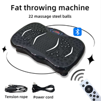 Machine d'Exercice Vibrante Unisexe pour Amincissement Corporel, Plateforme de Fitness à Vibration Verticale de Bonne Qualité