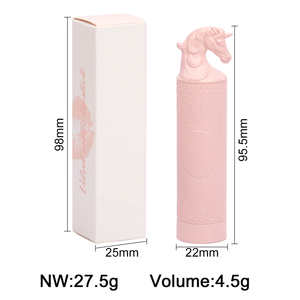 Lápiz labial tubo Rosa crema elegante de larga duración impermeable al por mayor lápiz labial etiqueta personalizada - Product Image 6