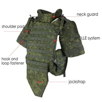 Chaleco Táctico Ruso 6B45 EMR, Chaleco Protector de Hombros con un Poco de Camuflaje, Equipo de Protección para Exteriores CS