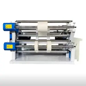 High speed automatic non-woven slitting machine Rewinding machine Paper pe film slitting and rewinding machine