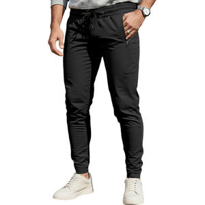 26 กางเกงกีฬาลำลองผู้ชายแบบครอสบอร์เดอร์เอวยางยืดแห้งเร็วน้ำหนักเบาพร้อมกระเป๋าซิปสำหรับสวมใส่พักผ่อน - Product Image 5