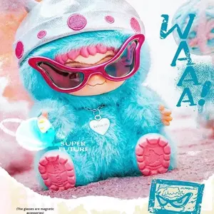 Disponibile - Wakuku Fluffy Trendy Party Series Blind Box Prima Generazione - Bambola di <span class=keywords><strong>Peluche</strong></span> Regalo Decorazione Scrivania - 6 Pezzi - Product Image 5