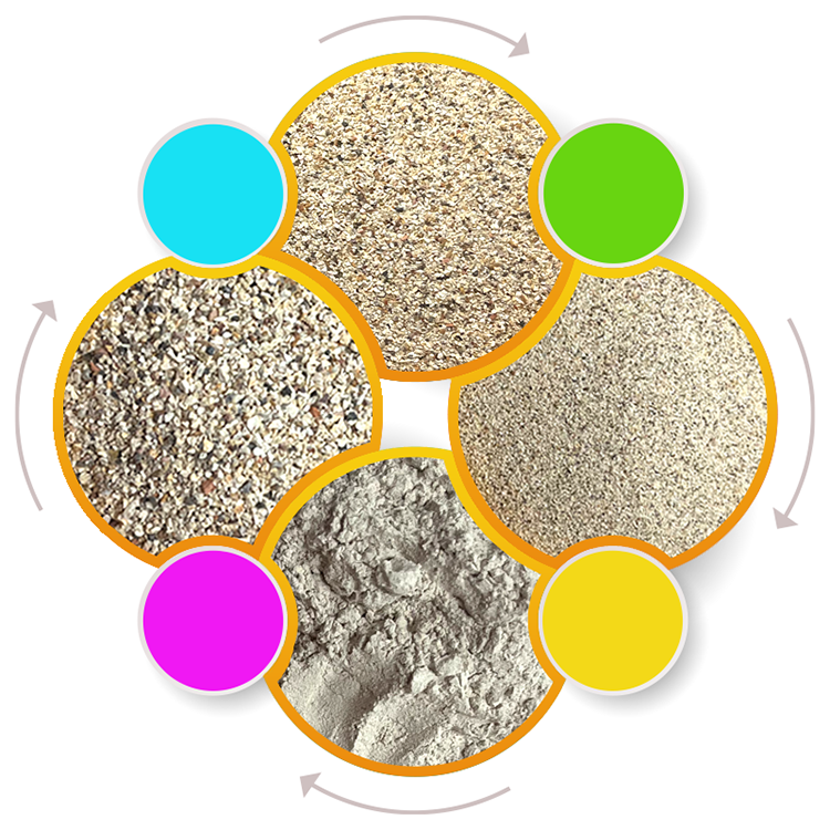 High Temperature Resistance Refractory Bauxite Calcined