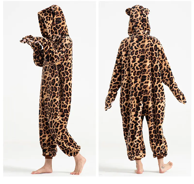 Pijama de franela suave de gran tamaño para adultos, pelele portátil para mujer, Sudadera larga con capucha personalizada