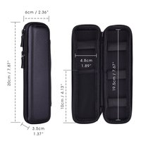Étui à brosse à dents EVA étanche le plus populaire avec fermeture à glissière sac de rangement protecteur universel pour brosse à cosmétiques