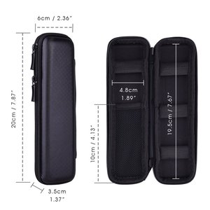 Beliebteste wasserdichte EVA Zahnbürsten hülle mit Reiß verschluss Universal Cosmetic Brush Protective Aufbewahrung tasche - Product Image 2