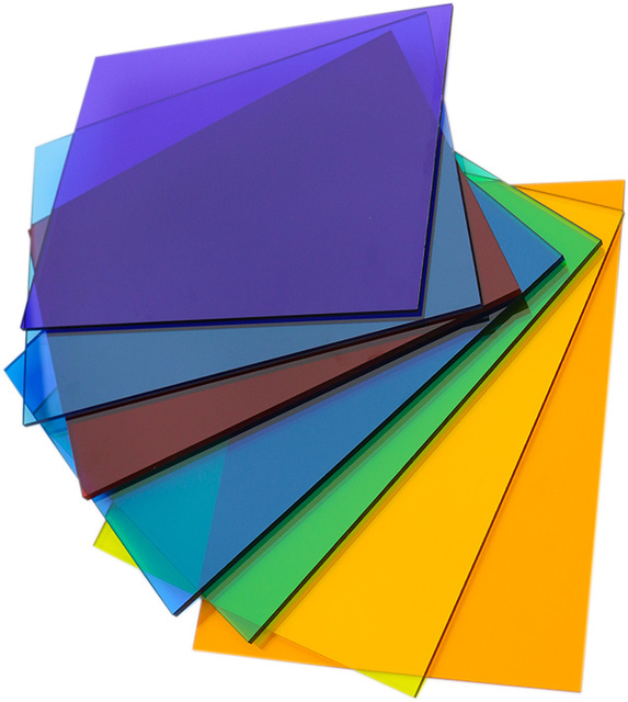Alands Plastic PC Solid Sheet 1mm to 10mm Blue Green Red Orange Bronze Clear Polycarbonate Sheet