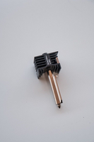Nosel Hotend Baja Tahan Karat 0.2mm Bamboo A1 A1 Mini, Presisi Tinggi, Tahan Aus, Pengumpanan Halus, Kepala Cetak Pengganti