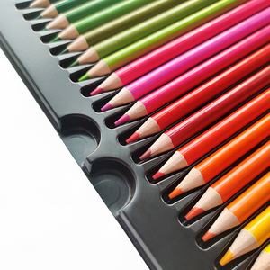 Fournitures d'art Ensemble <span class=keywords><strong>de</strong></span> crayons <span class=keywords><strong>de</strong></span> <span class=keywords><strong>couleur</strong></span> <span class=keywords><strong>Prisma</strong></span> en bois <span class=keywords><strong>de</strong></span> 50 couleurs Ensemble <span class=keywords><strong>de</strong></span> crayons <span class=keywords><strong>de</strong></span> <span class=keywords><strong>couleur</strong></span> Lapices <span class=keywords><strong>De</strong></span> Colores avec logo personnalisé imprimé pour les enfants - Product Image 4