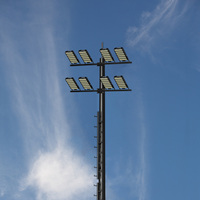 Projecteur LED de stade haute puissance ZGSM pour extérieur, 1000 watts, pour terrains de football, de basketball et de golf