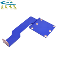 Barra Colectora de Cobre Sólido con Recubrimiento en Polvo, Conducto de Cobre Niquelado, Subestaciones Prefabricadas, Caja de Distribución Modular