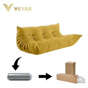 Chaise de salon d'extérieur moderne en velours personnalisée - Imperméable, ergonomique, légère, écologique, livraison directe, MOQ 1 - Product Image 6