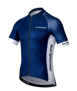 เสื้อจักรยานแขนสั้นพิมพ์โลโก้ตามสั่ง คุณภาพสูง น้ำหนักเบา สำหรับทีมแข่งจักรยานเสือหมอบ กีฬากลางแจ้ง 男女兼用 - Product Image 2