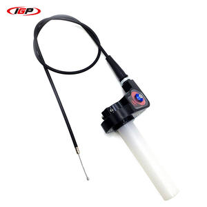 Poignées d'Accélérateur à Tirage Rapide Moulées sous Pression avec Collier de Serrage pour Motos - Product Image 4