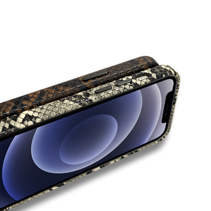 Ốp Lưng Họa Tiết Da Rắn Tùy Chỉnh Ốp Lưng Điện Thoại Bằng Da Ốp Lưng Điện Thoại Da PU Thật Thời Trang Sành Điệu Cho Iphone 14 12 - Product Image 3