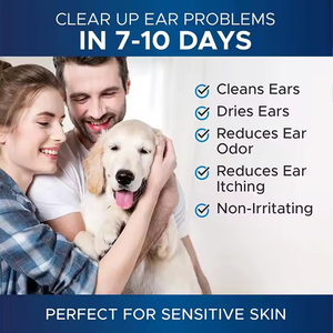 น้ำยาทำความสะอาดหูสัตว์เลี้ยงสูตรธรรมชาติและเป็นมิตรต่อสิ่งแวดล้อม ช่วยลดอาการคัน รอยแดง กลิ่นไม่พึงประสงค์ <span class=keywords><strong>ไร</strong></span>ฝุ่น เชื้อรา และการติดเชื้อจากยีสต์ - Product Image 3
