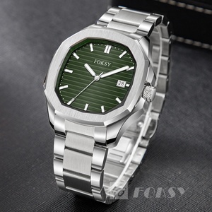Hochwertige Designer Wasserdichte Luxus Klassische Edelstahl Armbanduhren Individuelles Logo Hergestellt Uhr für Herren Großhandel - Product Image 4