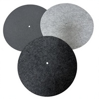 Waterdichte vinyl platenviltjes antislip bescherming voor grammofoons en optische discspelers DJ-gebruik