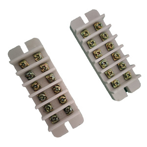 Bloc de bornes à vis en résine, 4 positions, distance entre centres de 62 mm, pour transformateurs, éclairage, électronique - Product Image 5