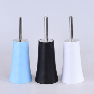 Escobilla y soporte <span class=keywords><strong>de</strong></span> plástico duradero a prueba <span class=keywords><strong>de</strong></span> herrumbre con cerdas <span class=keywords><strong>de</strong></span> limpieza profunda Escobilla <span class=keywords><strong>de</strong></span> inodoro independiente para <span class=keywords><strong>Baño</strong></span> - Product Image 4