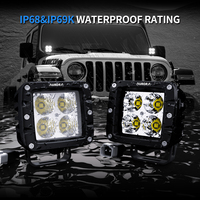 Nouveauté Aurora : Mini projecteurs LED de 2 pouces, 40W, pour tout-terrain, camion, véhicule, éclairage de travail LED pour voiture