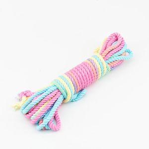 Imbracatura per Bondage in Bambù per Adulti, Corda Arcobaleno da 8m per Shibari, Giocattoli per Giochi Erotici BDSM - Product Image 3
