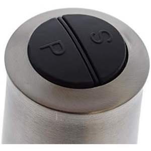 Molinillo de Pimienta Eléctrico Nordmende, 2 Compartimentos, Molinillos Independientes, Luz LED, Cuchillas de Acero Inoxidable, 100W, Molinillo de Especias para Cocina - Product Image 3